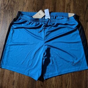 Nike Men's Athletic Shorts in Blue and Black